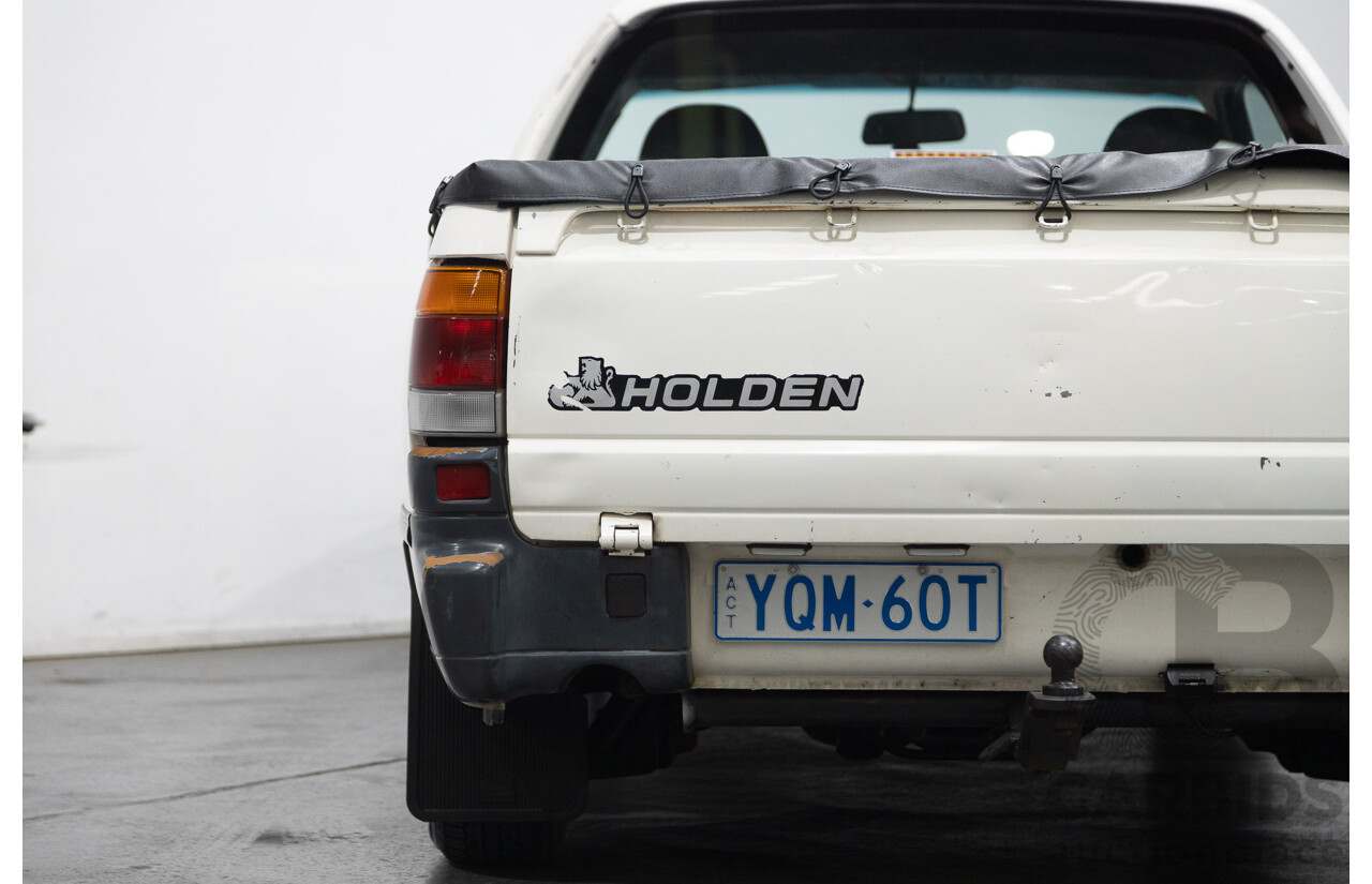 08/1990 Holden Commodore VG 2d Utility White Turbo V8 LS1 5.7L - Modified