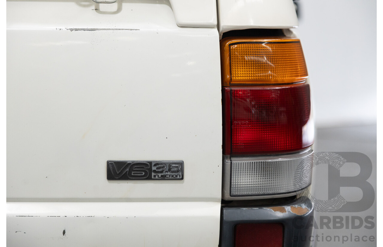08/1990 Holden Commodore VG 2d Utility White Turbo V8 LS1 5.7L - Modified