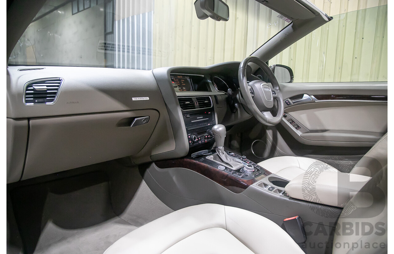 8/2011 Audi A5 2.0 TFSI Quattro (AWD) 8T MY11 2d Cabriolet Metallic Brown Turbo 2.0L