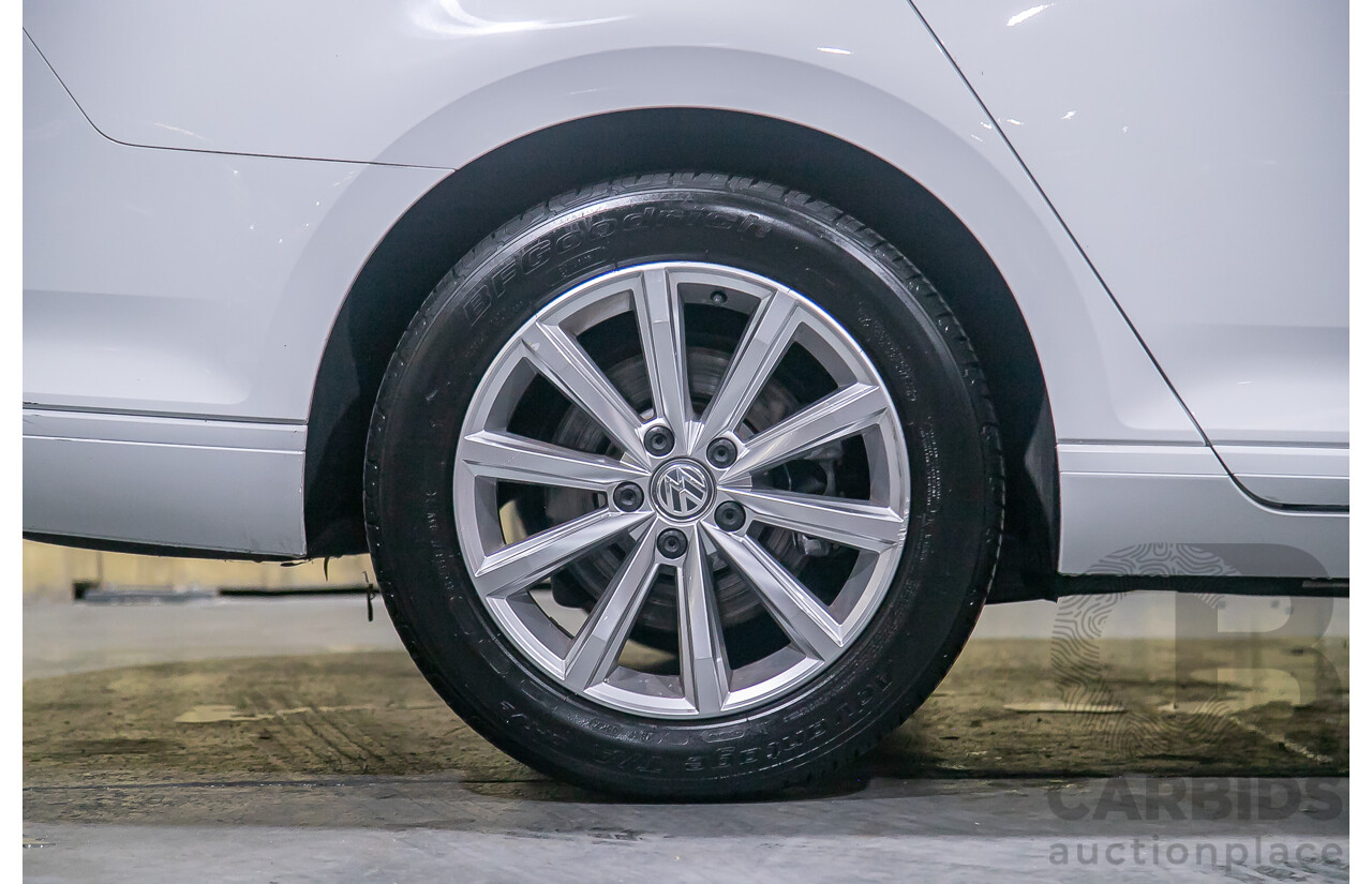 4/2018 Volkswagen Passat 132 TSI Comfortline 3C 4d Sedan White Turbo 1.8L