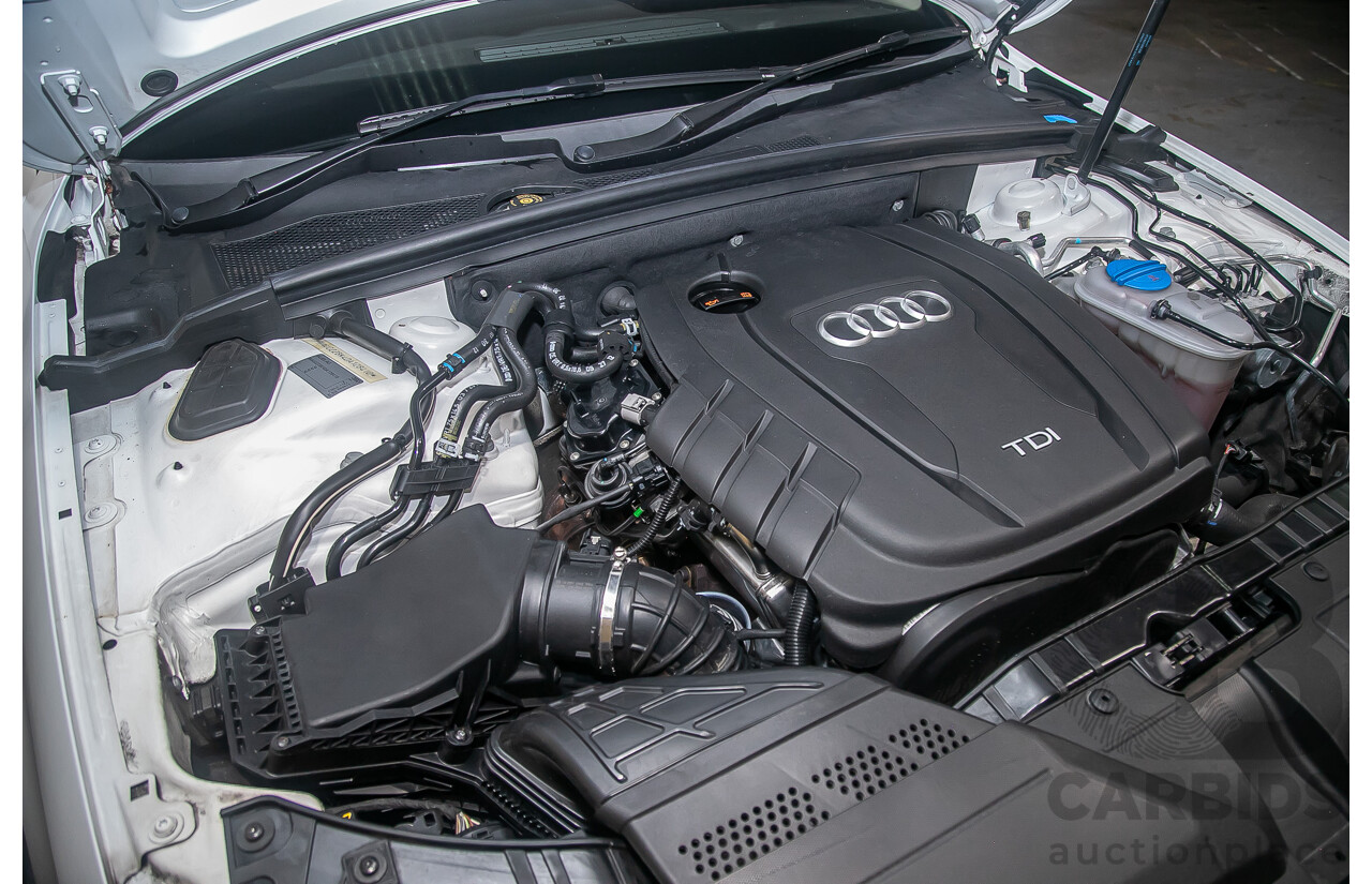 11/2012 Audi A4 Allroad Quattro (AWD) LE B8 (8K) MY13 4d Wagon White Turbo Diesel 2.0L