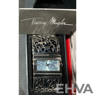Thierry Mugler Star Cuff Watch & Guess Watch - Both Boxed