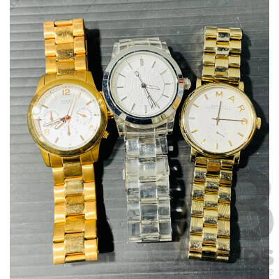 Marc Jacobs Watch with DKNY Donna Karan and Guess Watch - Unisex