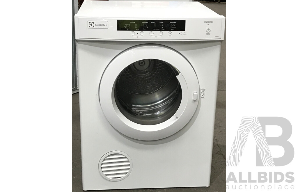 Electrolux 6kg Front Load Sensor Dry Clothes Dryer
