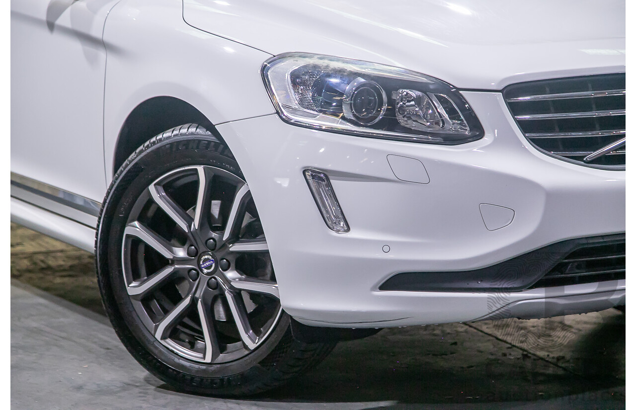 12/2015 Volvo XC60 D5 Luxury (AWD) DZ MY15 4d Wagon White Turbo Diesel 2.4L