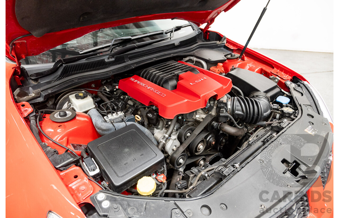 08/2013 Holden HSV GTS GEN F Build #19 4D Sedan Sting Red LSA V8 Supercharged 6.2L