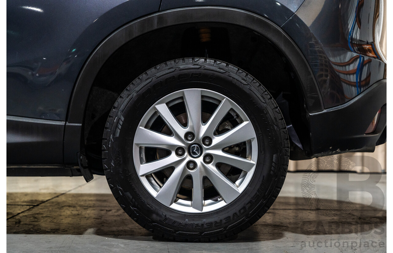 10/2015 Mazda CX-5 MAXX Sport (AWD) MY15 4d Wagon Grey Turbo Diesel 2.2L