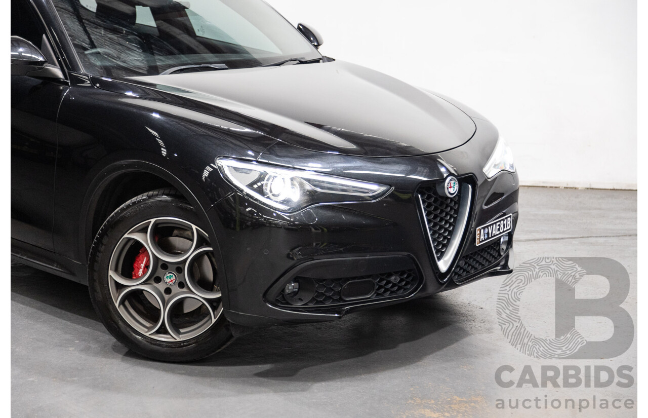 07/2020 Alfa Romeo Stelvio First Edition Q4 (AWD) 949 4D Wagon Black Turbo Diesel 2.1L