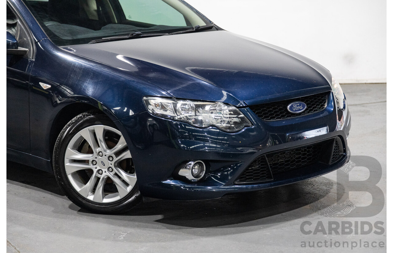 05/2011 Ford Falcon XR6 RWD FG Upgrade 2d Utility Metallic Blue 4.0L