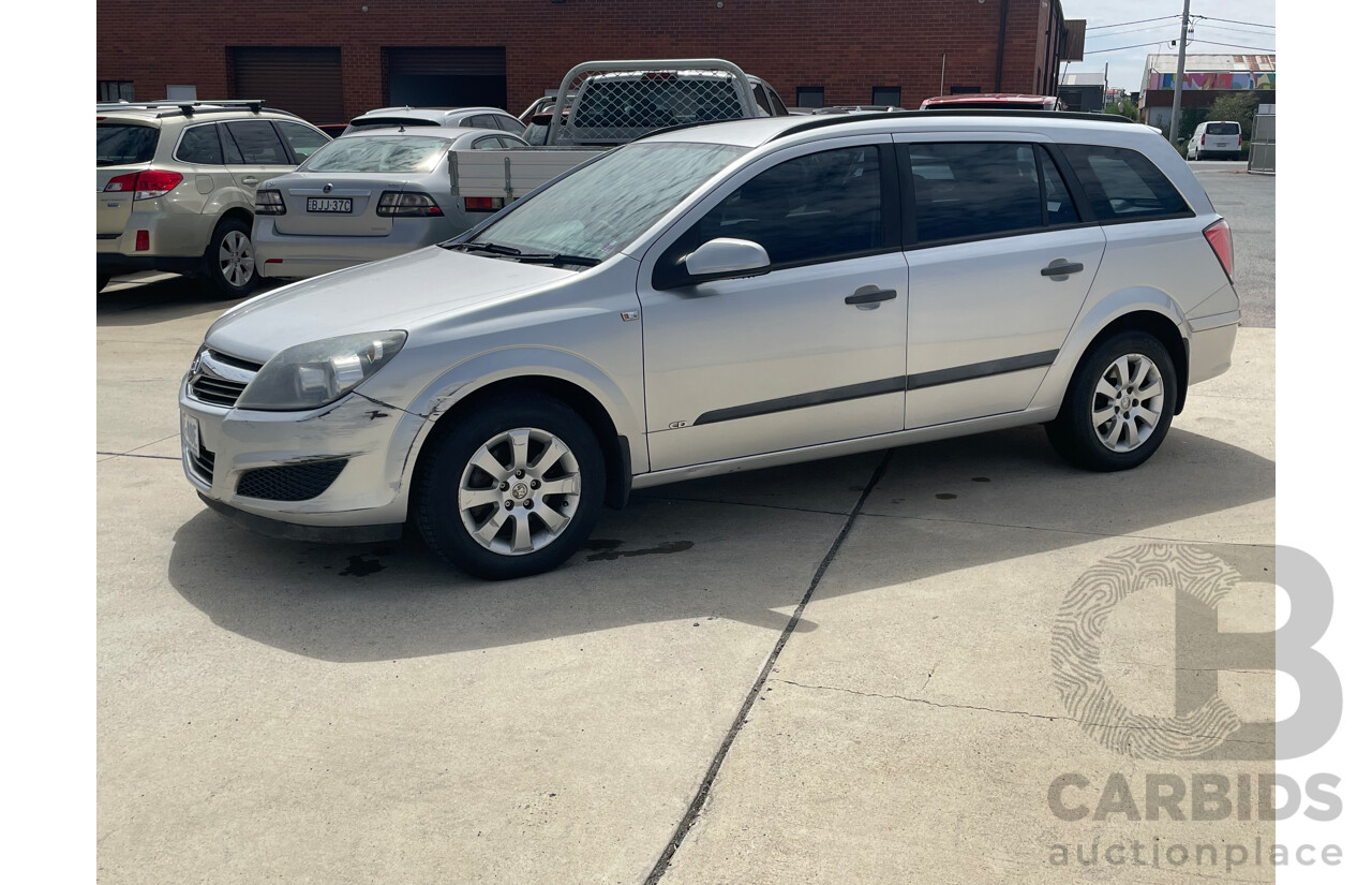 5/2009 Holden Astra CD AH MY09 4d Wagon Silver 1.8L