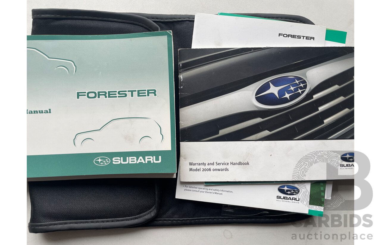 11/2009 Subaru Forester X MY10 4d Wagon Blue 2.5L