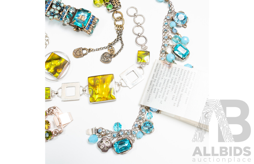 Fabulous Bracelet Collection Including Peter Lang, Firucci, Tsarina & Kentucky Collection