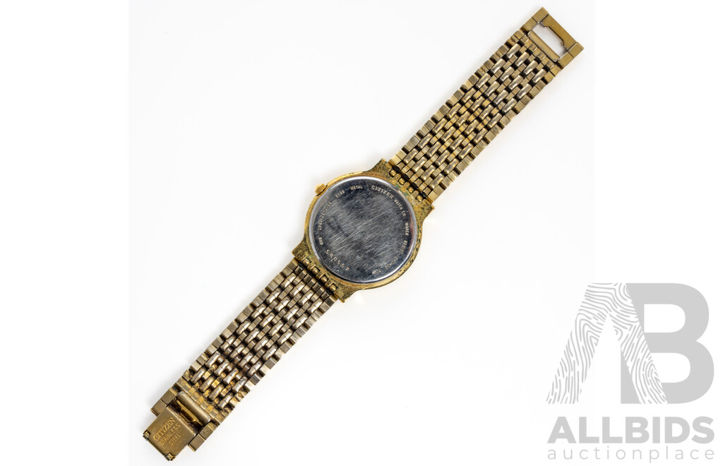 Citizen Quartz Vintage Mens Watch, 5510-S019842