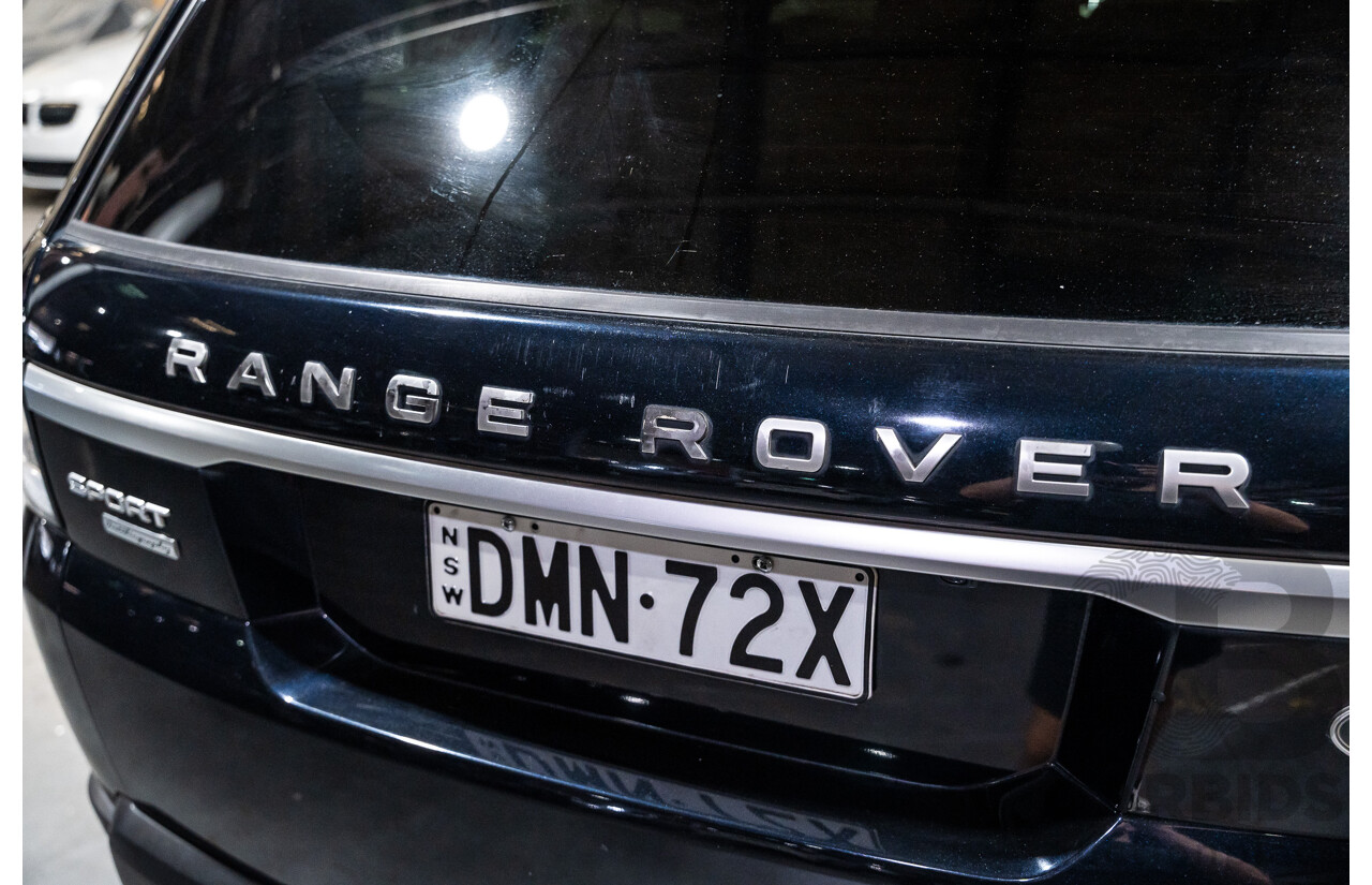 3/2014 Range Rover Sport 3.0 SDV6 Autobiography LW 4d Wagon Mariana Black Metallic Turbo Diesel V6 3.0L