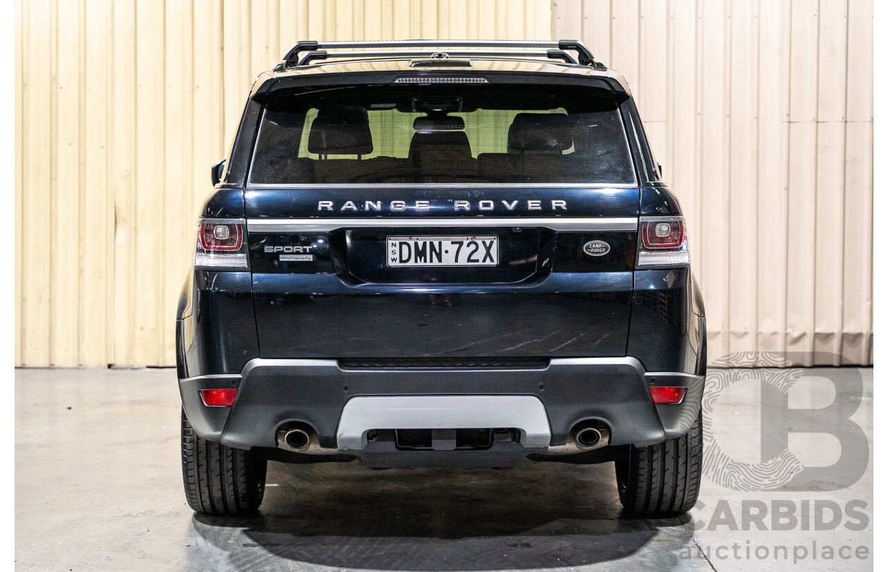 3/2014 Range Rover Sport 3.0 SDV6 Autobiography LW 4d Wagon Mariana Black Metallic Turbo Diesel V6 3.0L