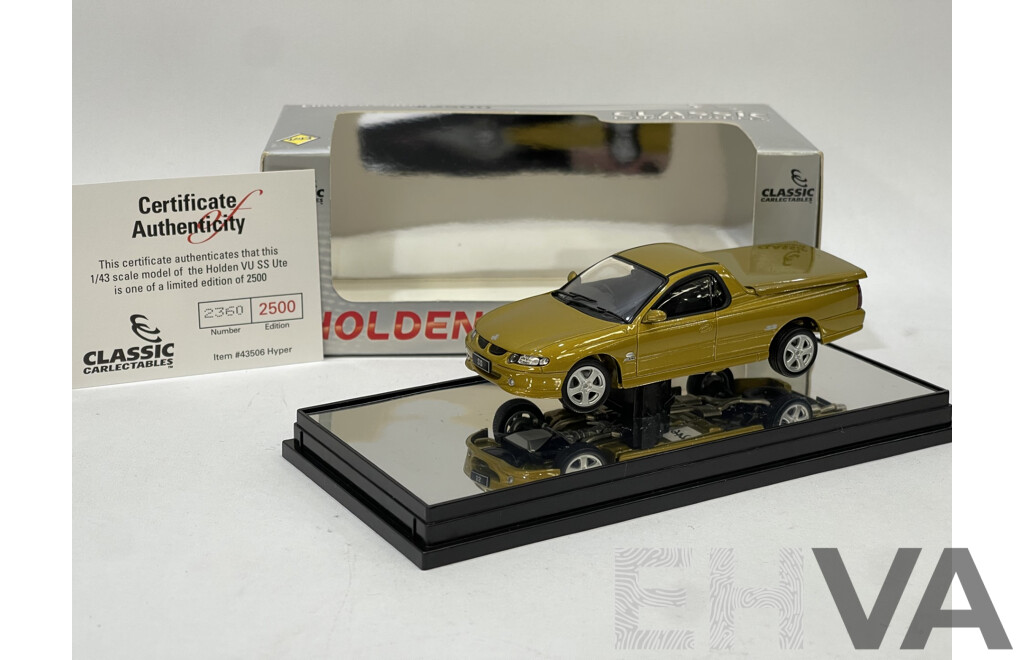 Classic Carlectables 2001 Holden VU Commodore SS Ute - 1/43 Scale