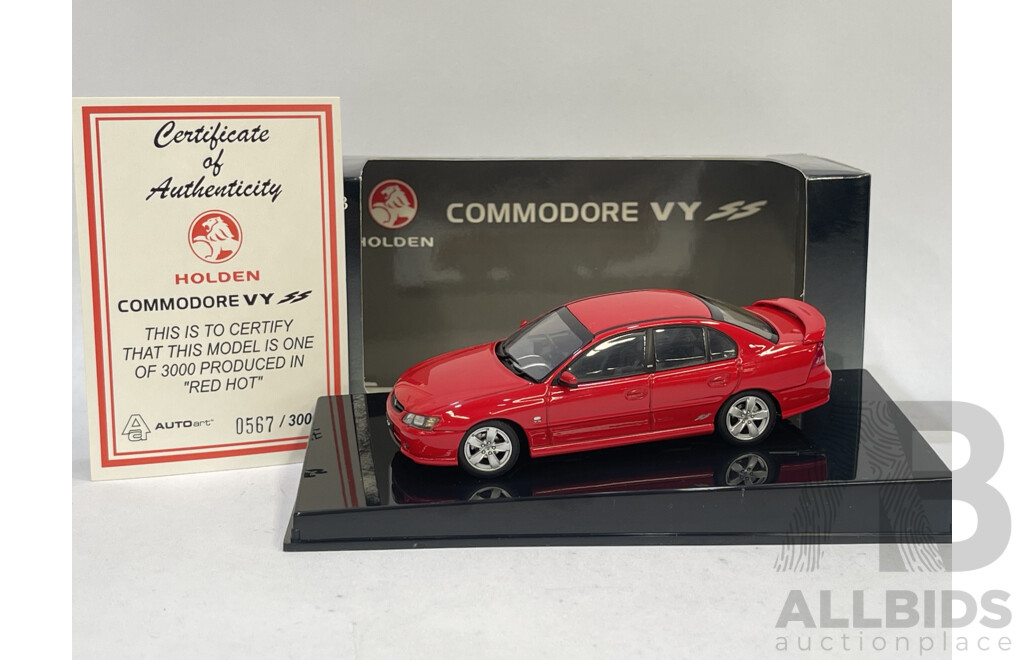 Auto ArtHolden VY Commodore SS - 1/43 Scale