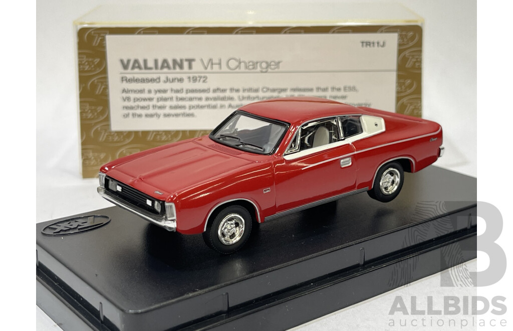 Trax 1972 Valiant VH Charger  - 1/43 Scale