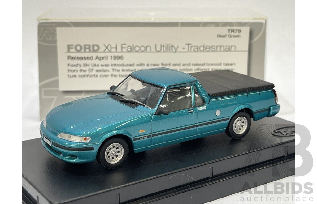 Trax 1996 Ford XH Falcon Utility - Tradesman - 1/43 Scale