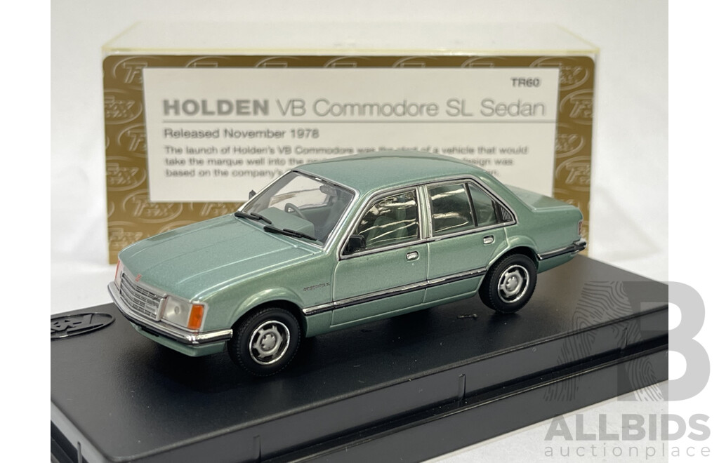 Trax 1978 Holden VB Commodore SL Sedan - 1/43 Scale