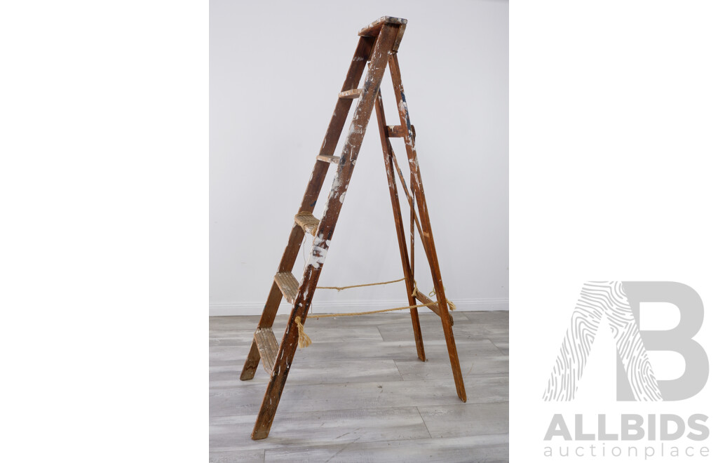 Vintage Timber Ladder