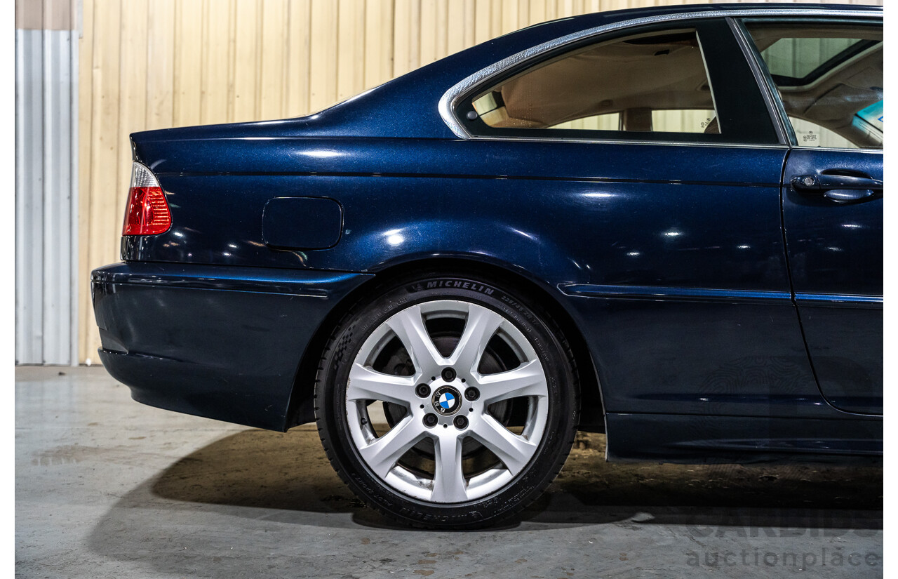 2/2005 BMW 325Ci Special Edition E46 MY04 2d Coupe Blue 2.5L