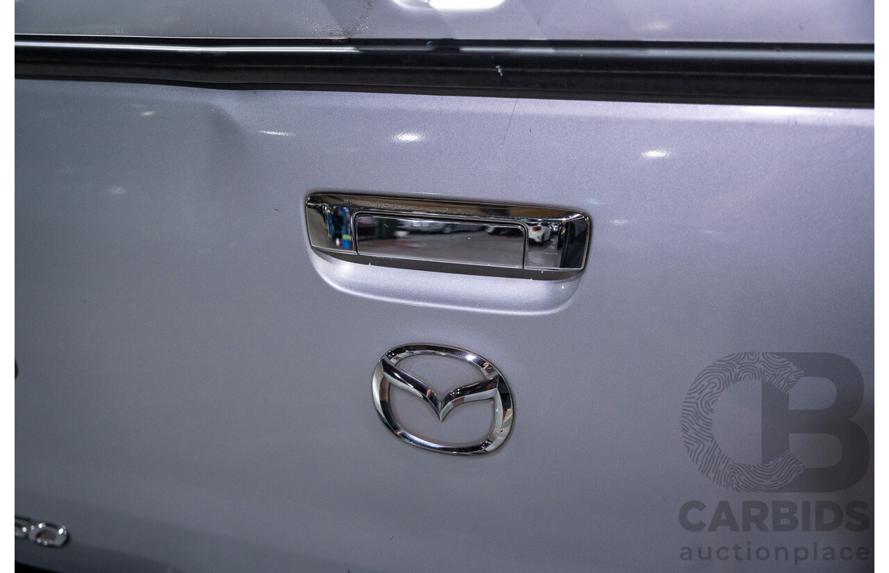 3/2013 Mazda BT-50 XTR MY13 Dual Cab Utility Silver Turbo Diesel 3.2L