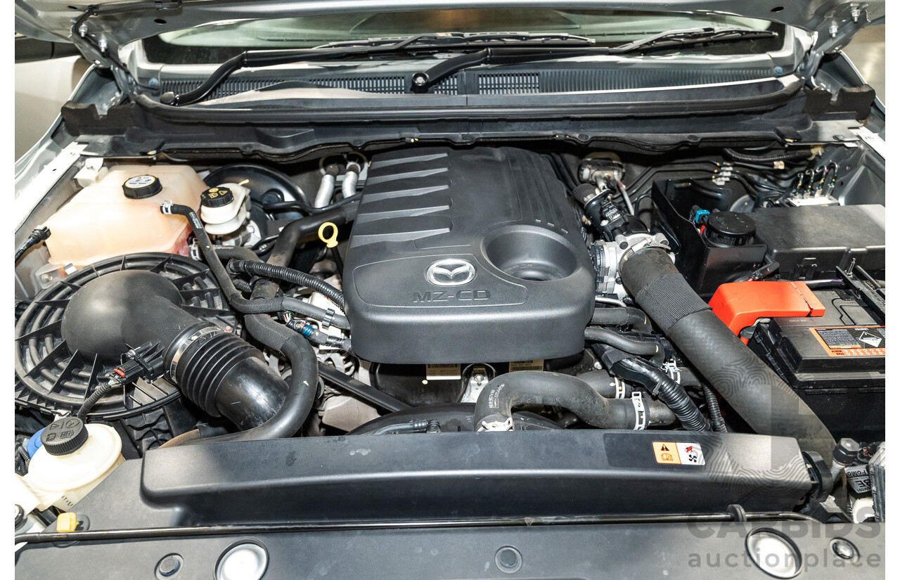 3/2013 Mazda BT-50 XTR MY13 Dual Cab Utility Silver Turbo Diesel 3.2L