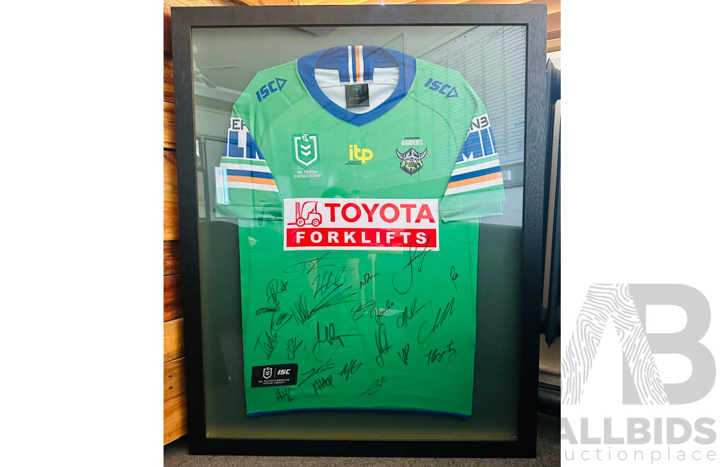 L40 - 2024 Canberra Raiders Experience Including Signed 2024 Jersery