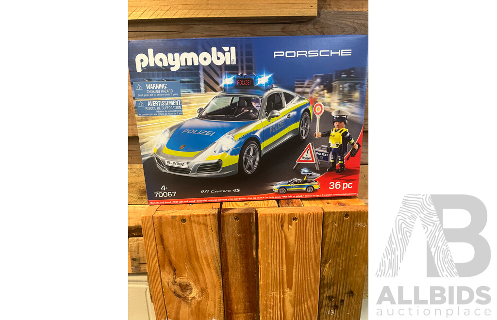 L53 - Porsche Police Car Playmobil