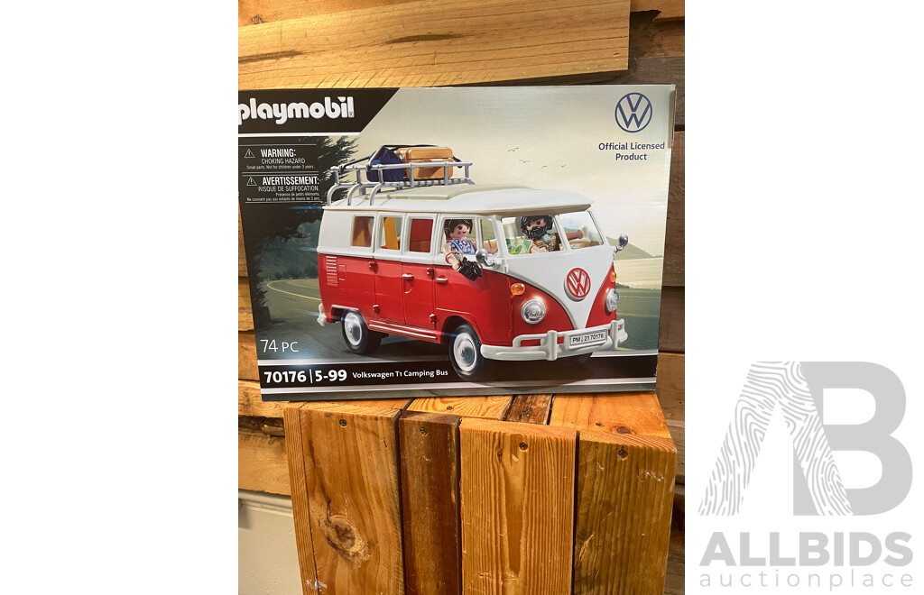 L54 - VW T1 Camping Bus Playmobil