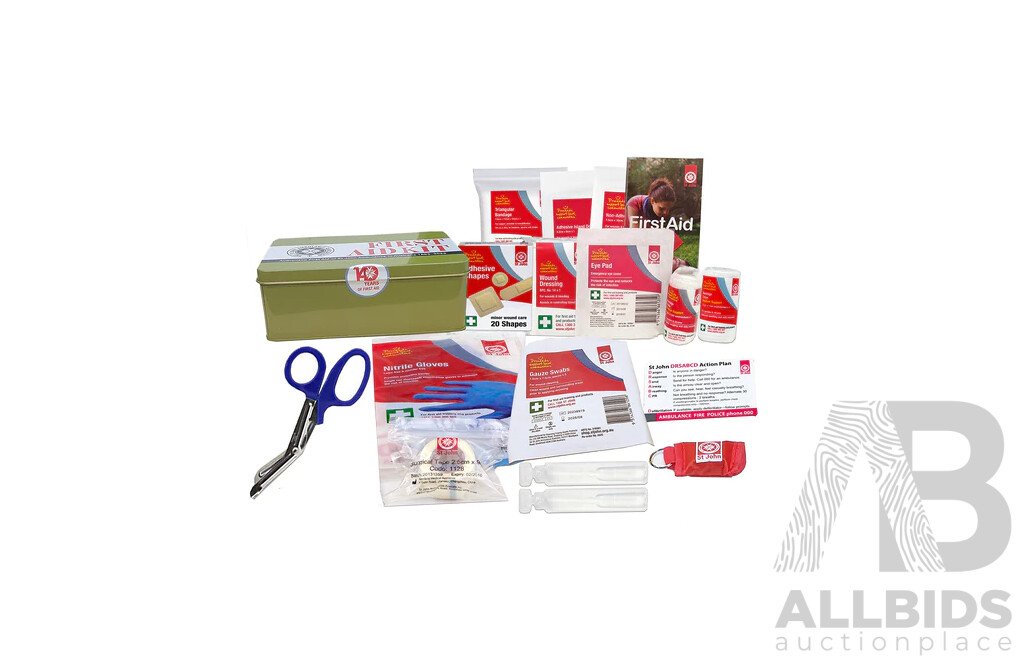 L63 - First Aid Kit - Retro Commemorative Tin