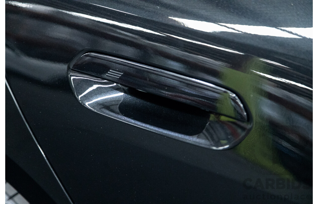 05/2022 BMW i4 eDrive40i M-Sport Gran Coupe G26 4D Coupe Black Sapphire Metallic Electric EV 250kw