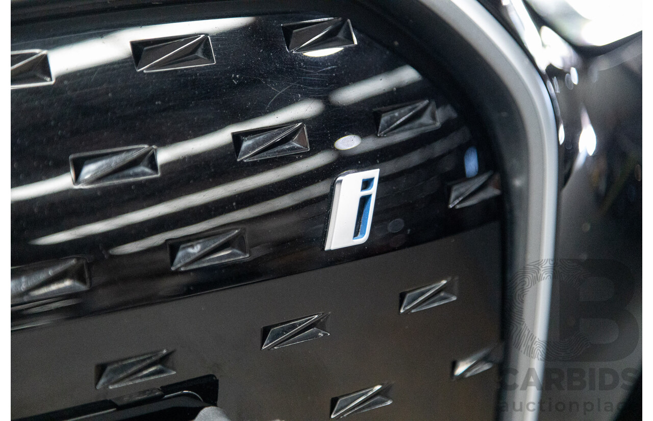 05/2022 BMW i4 eDrive40i M-Sport Gran Coupe G26 4D Coupe Black Sapphire Metallic Electric EV 250kw