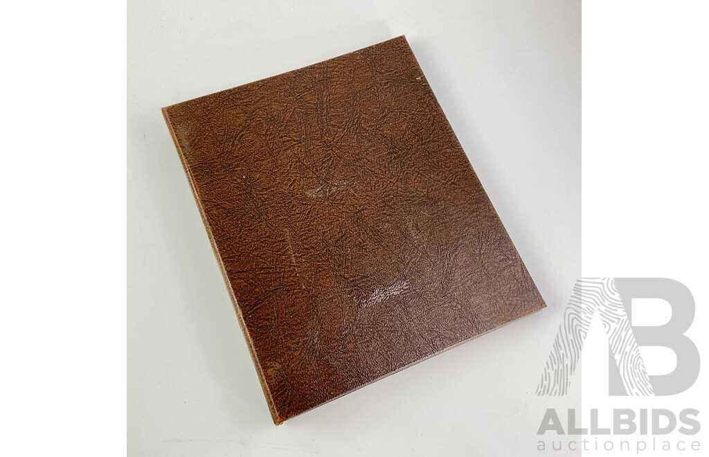 Empty 2X2 Coin Album.