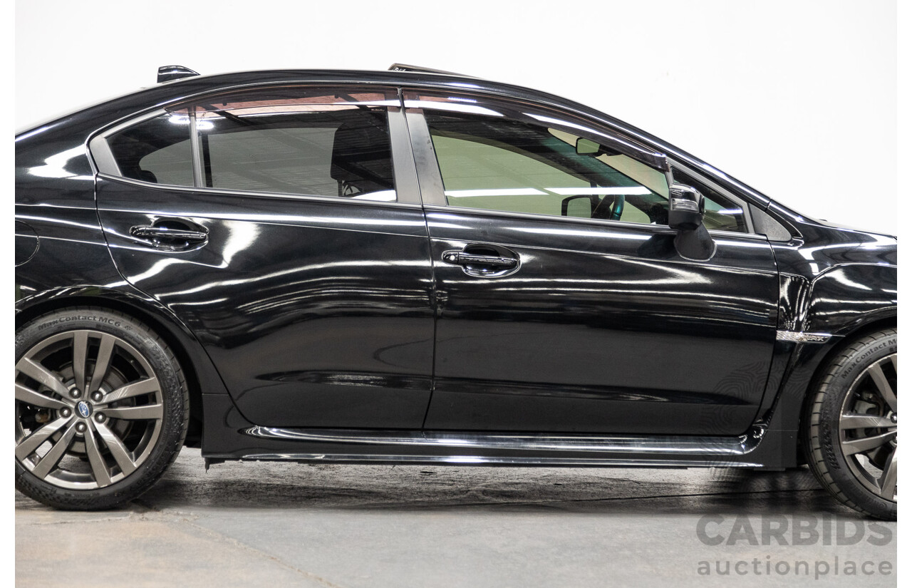 08/2015 Subaru WRX Premium (AWD) MY16 4d Sedan Black Turbo 2.0L