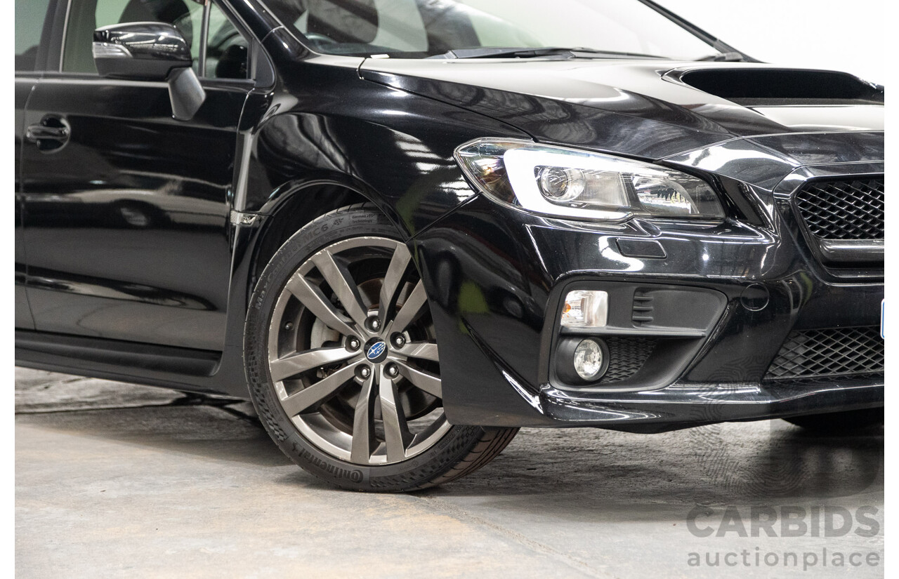 08/2015 Subaru WRX Premium (AWD) MY16 4d Sedan Black Turbo 2.0L