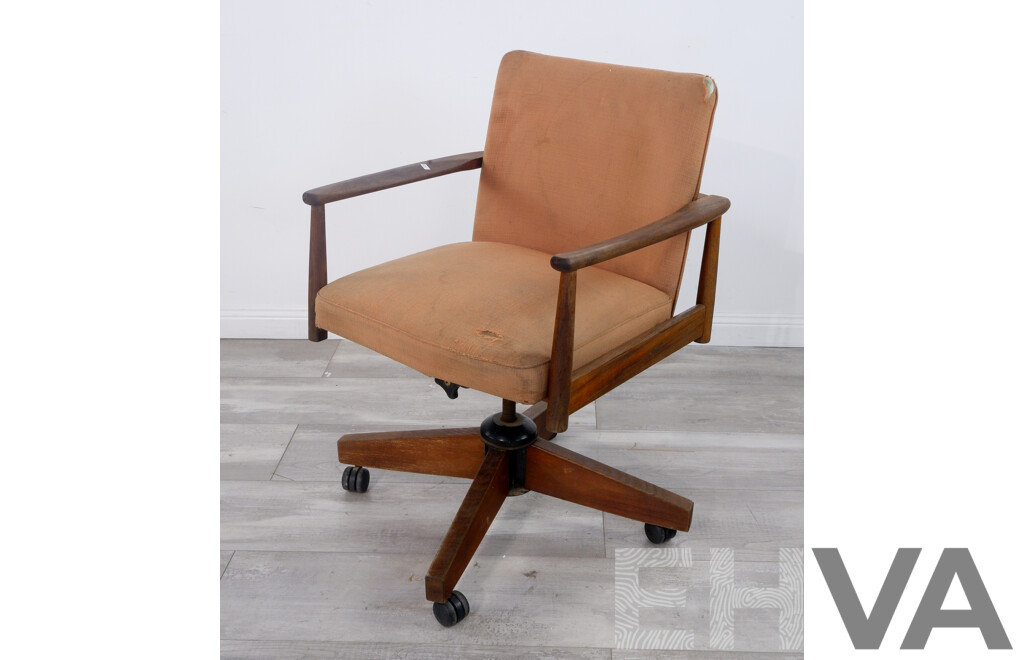 Mid Century Office Chair Ex-Government Joint House