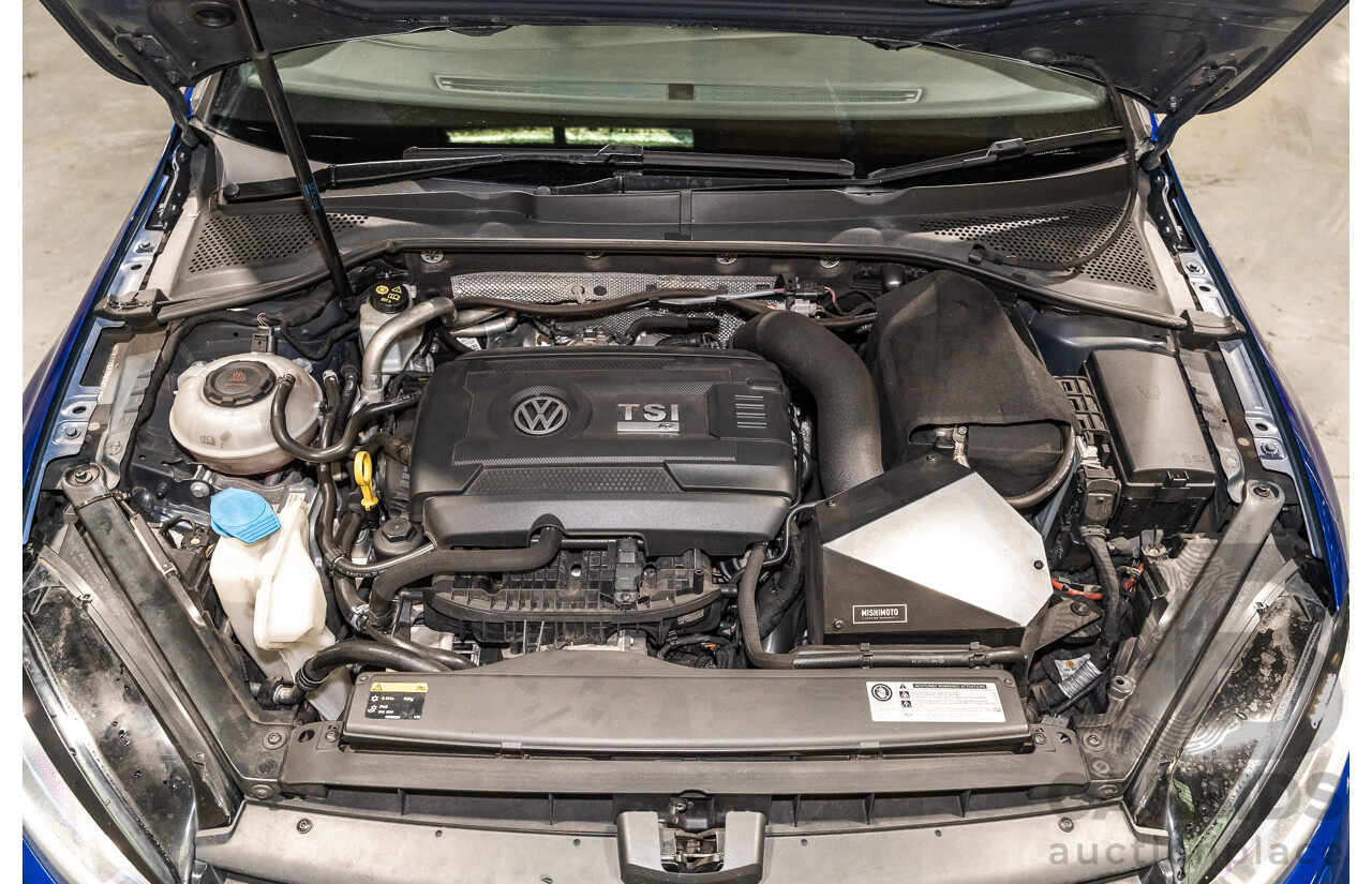 1/2015 Volkswagen Golf R (AWD) MK7 MY15 5d Hatchback Lapiz Blue Turbo 2.0L