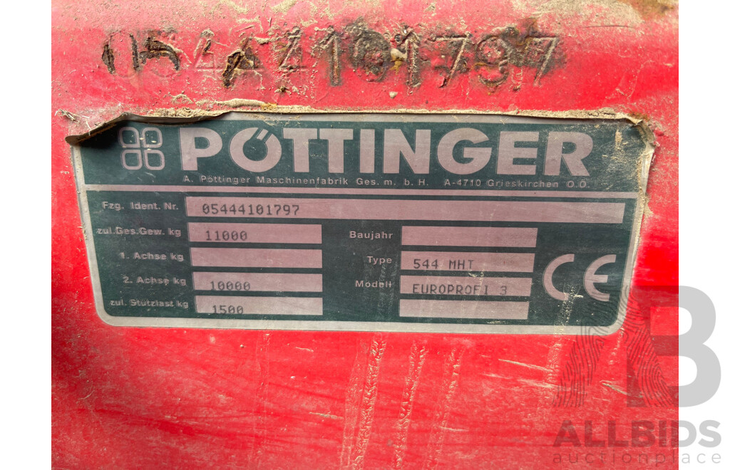 POTTINGER 544MHT Forage Harvester