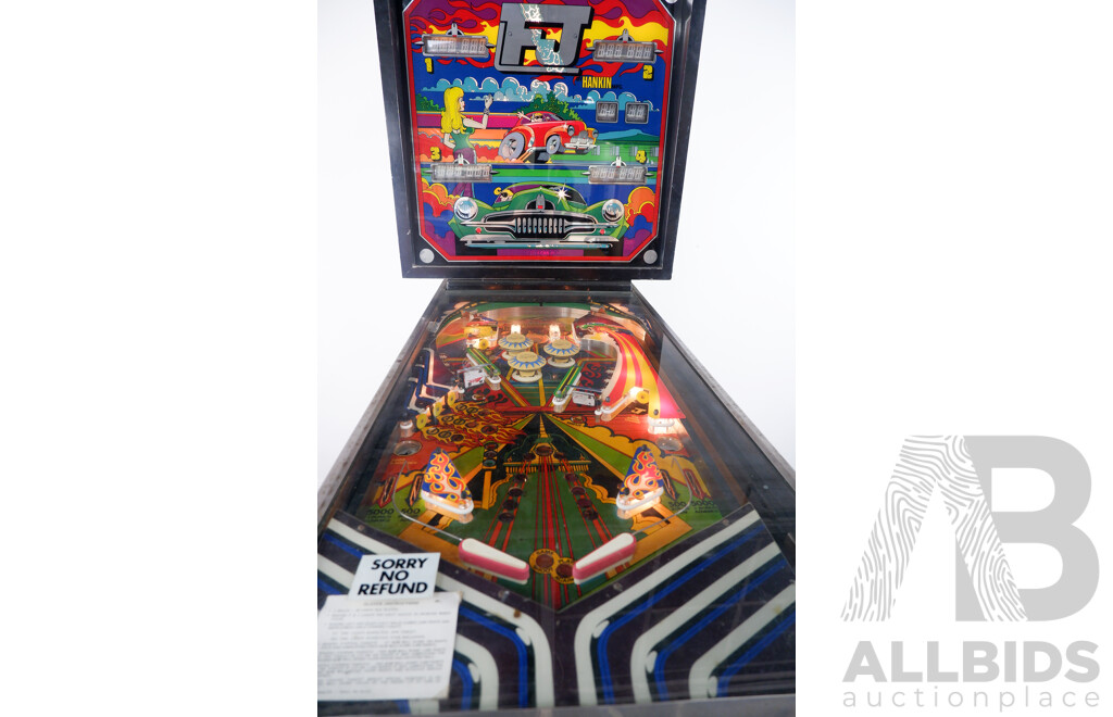 Vintage FJ Holden PinBall Machine