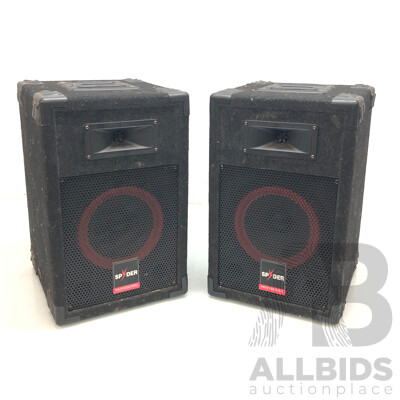 Pair of Spyder V-8 Club Series Speakers