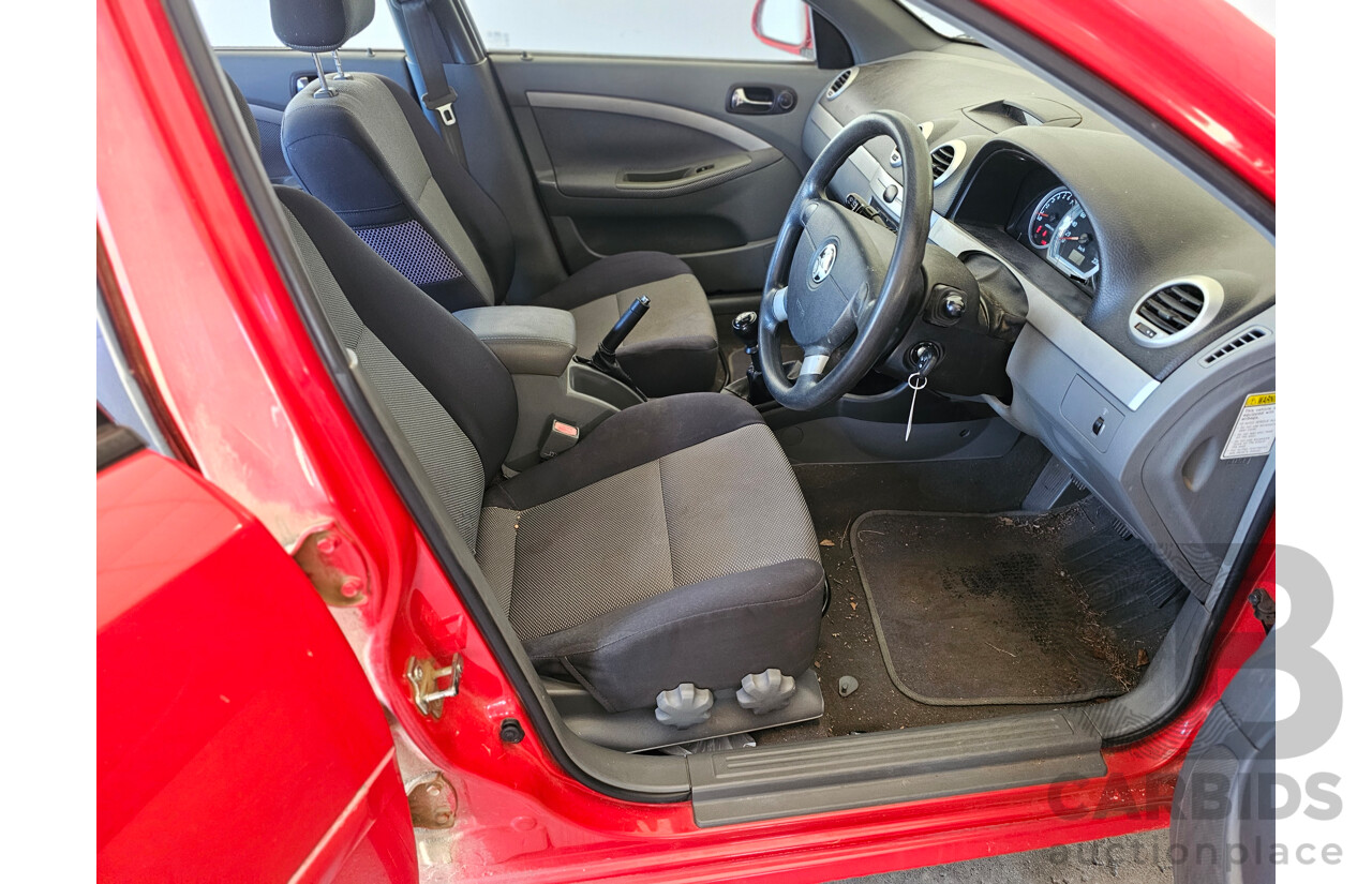 7/2007 Holden Viva  JF MY07 5d Hatchback Red 1.8L