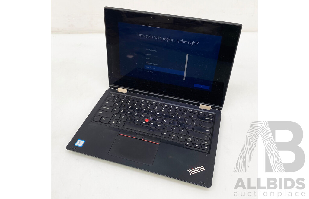 Lenovo Thinkpad L390 Yoga Intel Core I5 (8365U) 1.60GHz-4.10GHz 4-Core CPU 13.3-Inch 2 in 1 Laptop W/ Charger & Dock