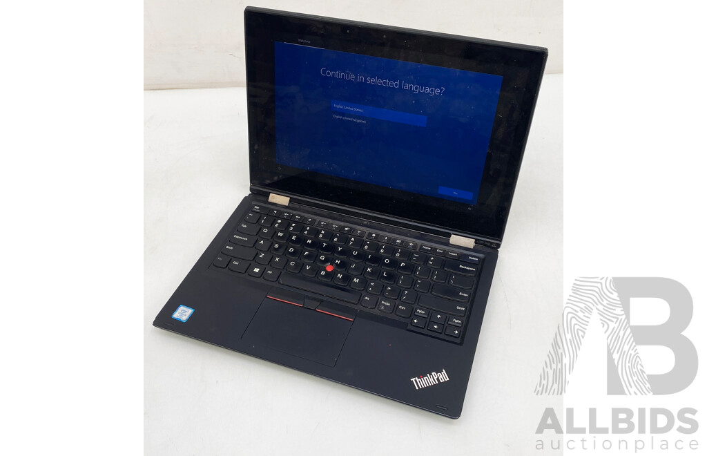 Lenovo Thinkpad L390 Yoga Intel Core I5 (8365U) 1.60GHz-4.10GHz 4-Core CPU 13.3-Inch 2 in 1 Laptop w/ Charger & Dock