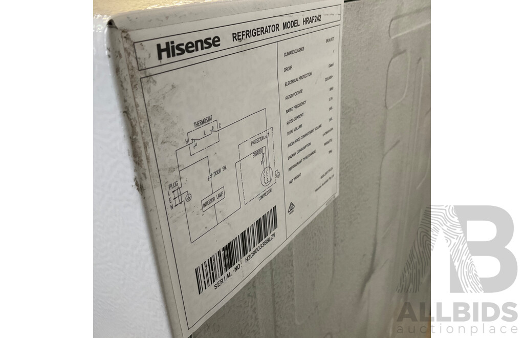 HISENSE Refrigerator HRAF242