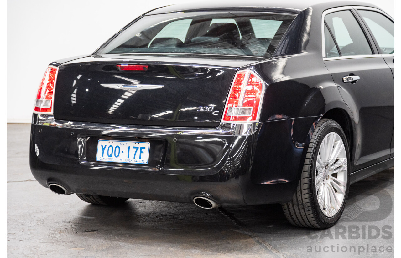 05/2015 Chrysler 300 C MY15 4d Sedan Black V6 3.6L