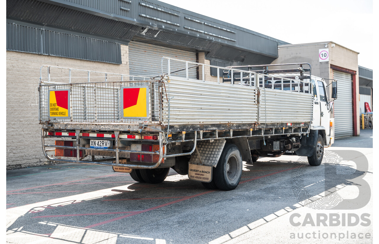 1994 Isuzu FSR500 Tray Back 2d Cab Chassis Truck White Diesel