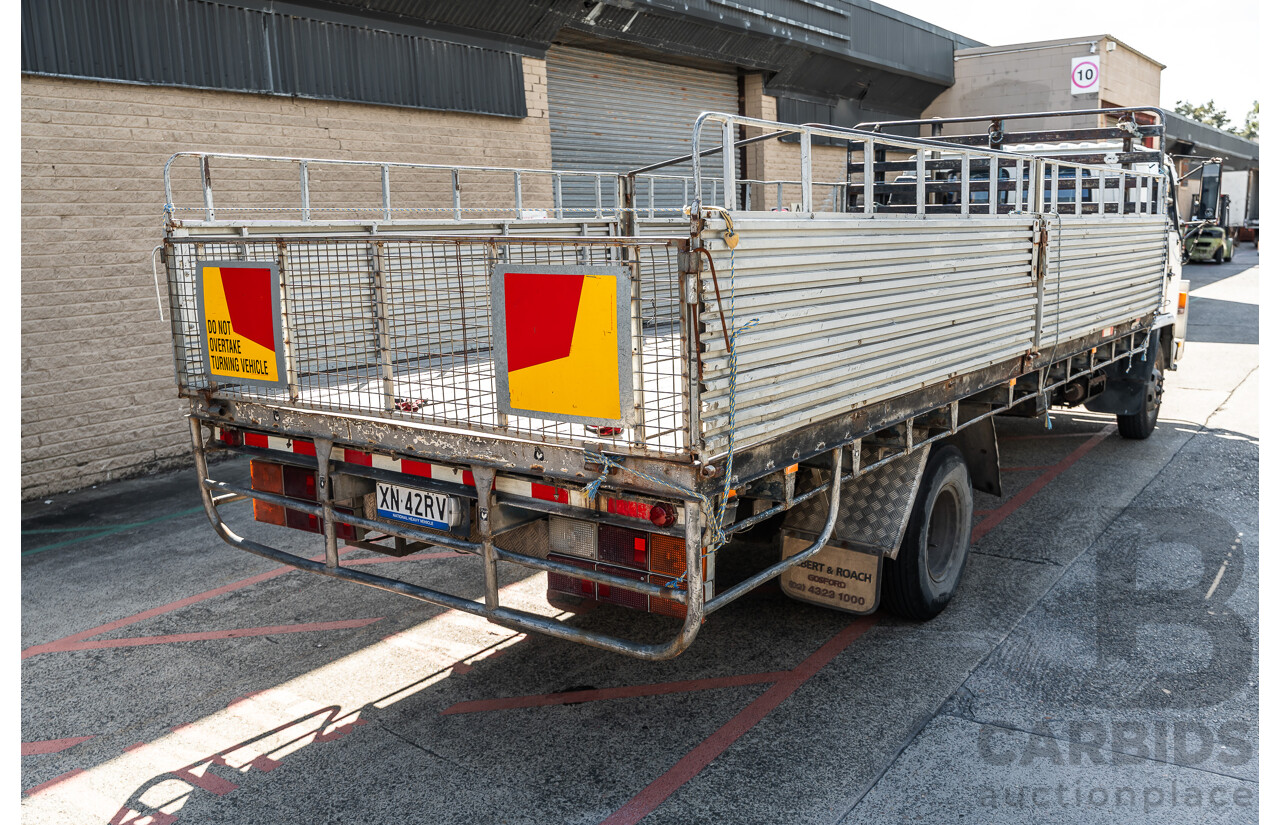 1994 Isuzu FSR500 Tray Back 2d Cab Chassis Truck White Diesel