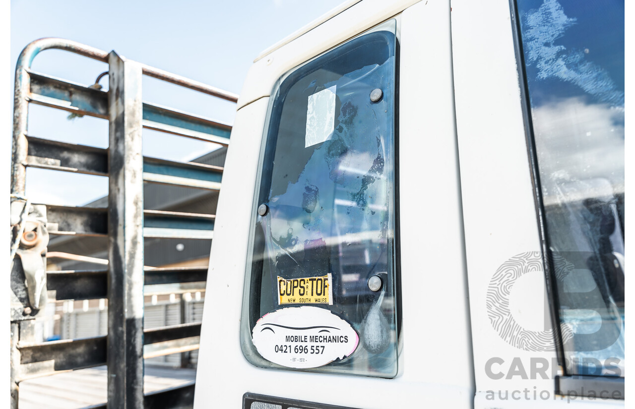 1994 Isuzu FSR500 Tray Back 2d Cab Chassis Truck White Diesel